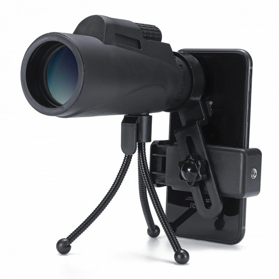 12x50 Outdoor Monocular Optical HD Lens Camping Telescope+Tripod+Mobile Phone Clip 12x50 Outdoor Monocular Optical HD Lens Camping Telescope+Tripod+Mobile Phone Clip