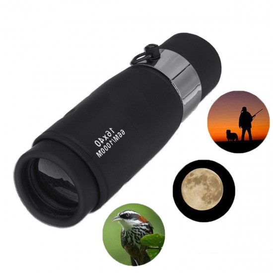 16x40 HD Optical BAK4 Monocular Camping Hiking Day Night Vision Telescope