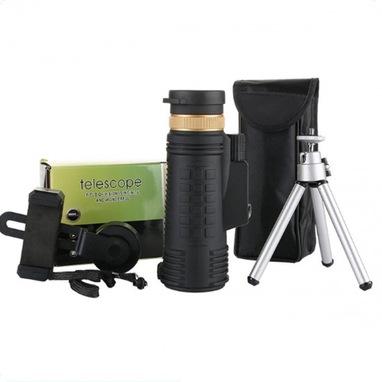 18x62 Outdoor Compass Monocular HD Optic Day Night Vision Phone Telescope Cmaping Travel