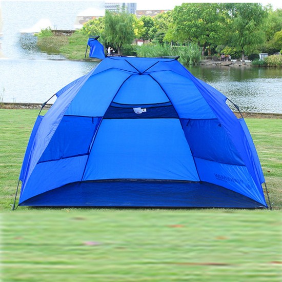 1-2 People Outdoor Camping Tent Waterprood Automatic Beach Sunshade Shelter Canopy