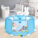 110CM Baby Playpen Baby Toys Tent Ocean Plastic Ball Pool Safety Protection Yard With 50 Pcs Balls