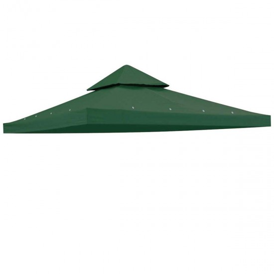 120x120inch Garden Pavilion Terrace Top Canopy Cover Garden Shade Gazebo Patio Tent Sunshade Accessories Replacement