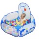1.2M Baby Ball Pool Ocean Plastic Basketball Basket Portable Camping Indoor Kids Play Tent