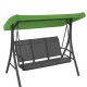 191x120x23cm Canopy Waterproofed Swing Chair Tent Sunshade Camping Swing Roof Replacement Fabric 191x120x23cm Canopy Waterproofed Swing Chair Tent Sunshade Camping Swing Roof Replacement Fabric