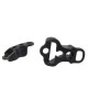 2Pcs Plastic Camping Tent Rope Buckle Non Slip Solid Sun Shelter Fixed Buckle Tent Accessories