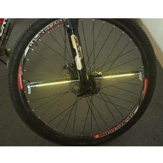 128 RGB LED 18 Patterns DIY Programmable Bicycle Spoke Bike Wheel Light Bicycle Hot Wheels