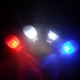 2PCS Red Bicycle Bike Light Waterproof Silicone LED Flashlight 2PCS Red Bicycle Bike Light Waterproof Silicone LED Flashlight