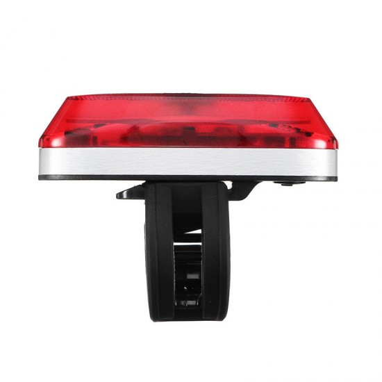 2Pcs ANTUSI A1 IP65 Intelligent Brake Acceleration Induction SOS Mode 180° Floodlight Taillight 700mAh Lithium Battery USB Rechargeable