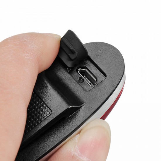 2Pcs ANTUSI A1 IP65 Intelligent Brake Acceleration Induction SOS Mode 180° Floodlight Taillight 700mAh Lithium Battery USB Rechargeable 2Pcs ANTUSI A1 IP65 Intelligent Brake Acceleration Induction SOS Mode 180° Floodlight Taillight 700mAh Lithium Battery USB Rechargeable