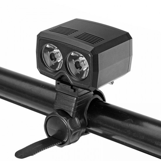2Pcs XANES DL05 1000LM 2XPE LED 1200mAh Battery 5-Mode IP65 Waterproof Mini Bicycle Head Light Power Display 360 Degree Rotation 2Pcs XANES DL05 1000LM 2XPE LED 1200mAh Battery 5-Mode IP65 Waterproof Mini Bicycle Head Light Power Display 360 Degree Rotation