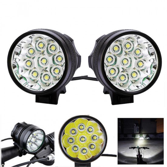 2Pcs XANES ML02 4500LM 9T6 Super Bright Mountain Bike Light IP65 Waterproof Intelligent Circuit Control 2Pcs XANES ML02 4500LM 9T6 Super Bright Mountain Bike Light IP65 Waterproof Intelligent Circuit Control