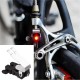 Mini Travel Wheel Spokes Bike Brake Light Mountain Road Bicycle Led Light Real Cycling Accessories