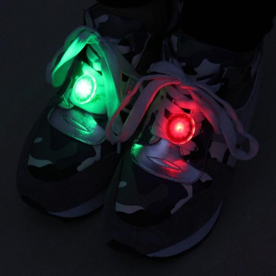 Multifunctions LED Warning Light Shoes Clip On Light Backpack Light Outdooors Night Safety Light