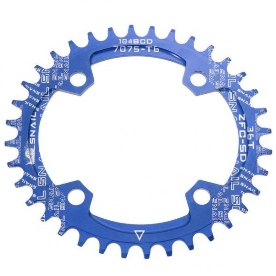 104mm Bike Bicycle Narrow Wide Single Speed Oval Circle Chainring 36T