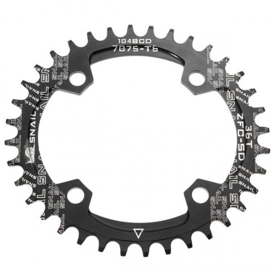 104mm Bike Bicycle Narrow Wide Single Speed Oval Circle Chainring 36T