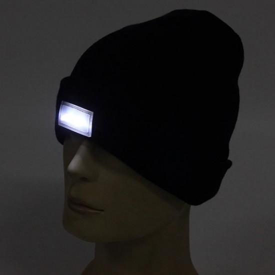 5 LED Bright Lighted Cap Winter Warm Beanie Angling Cycling Hunting Camping Knitted Hat 5 LED Bright Lighted Cap Winter Warm Beanie Angling Cycling Hunting Camping Knitted Hat