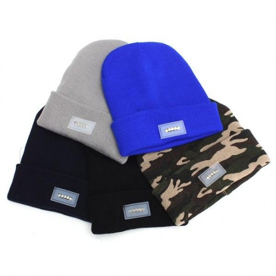 5 LED Bright Lighted Cap Winter Warm Beanie Angling Cycling Hunting Camping Knitted Hat 5 LED Bright Lighted Cap Winter Warm Beanie Angling Cycling Hunting Camping Knitted Hat