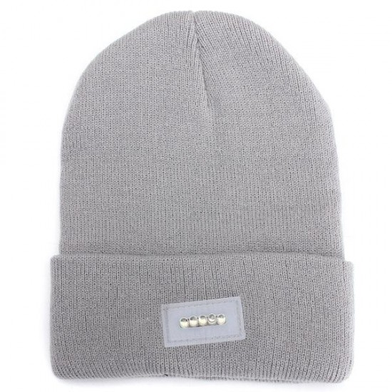 5 LED Bright Lighted Cap Winter Warm Beanie Angling Cycling Hunting Camping Knitted Hat 5 LED Bright Lighted Cap Winter Warm Beanie Angling Cycling Hunting Camping Knitted Hat