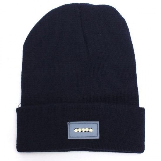 5 LED Bright Lighted Cap Winter Warm Beanie Angling Cycling Hunting Camping Knitted Hat 5 LED Bright Lighted Cap Winter Warm Beanie Angling Cycling Hunting Camping Knitted Hat