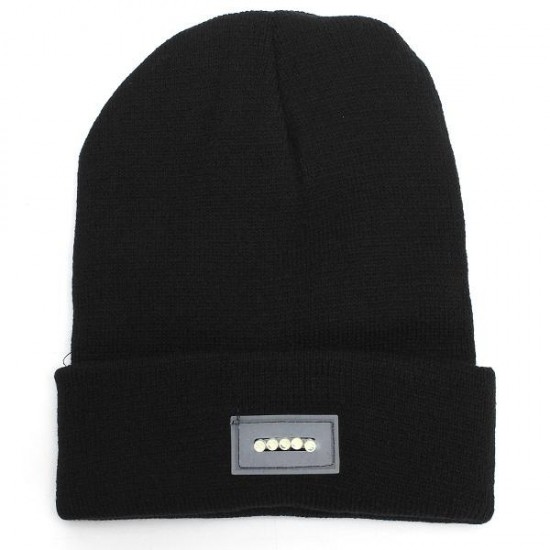 5 LED Bright Lighted Cap Winter Warm Beanie Angling Cycling Hunting Camping Knitted Hat 5 LED Bright Lighted Cap Winter Warm Beanie Angling Cycling Hunting Camping Knitted Hat