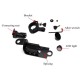 GUB Mountain Bike Bicycle Fenders Bike Mudguard Cycling Fenders With Rear LED Lights GUB Mountain Bike Bicycle Fenders Bike Mudguard Cycling Fenders With Rear LED Lights