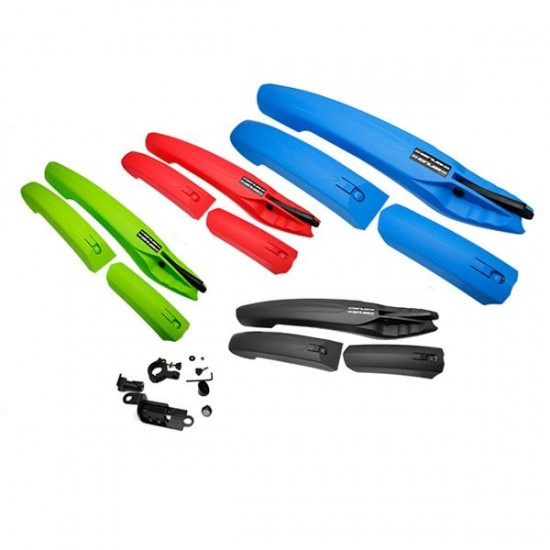 GUB Mountain Bike Bicycle Fenders Bike Mudguard Cycling Fenders With Rear LED Lights GUB Mountain Bike Bicycle Fenders Bike Mudguard Cycling Fenders With Rear LED Lights