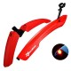 ROCKBROS MTB Mountain Bike Fenders Front Rear Light Rear Cycling Quick Release Mudguard Fender Set ROCKBROS MTB Mountain Bike Fenders Front Rear Light Rear Cycling Quick Release Mudguard Fender Set