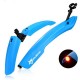ROCKBROS MTB Mountain Bike Fenders Front Rear Light Rear Cycling Quick Release Mudguard Fender Set ROCKBROS MTB Mountain Bike Fenders Front Rear Light Rear Cycling Quick Release Mudguard Fender Set