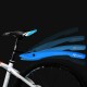 ROCKBROS MTB Mountain Bike Fenders Front Rear Light Rear Cycling Quick Release Mudguard Fender Set ROCKBROS MTB Mountain Bike Fenders Front Rear Light Rear Cycling Quick Release Mudguard Fender Set