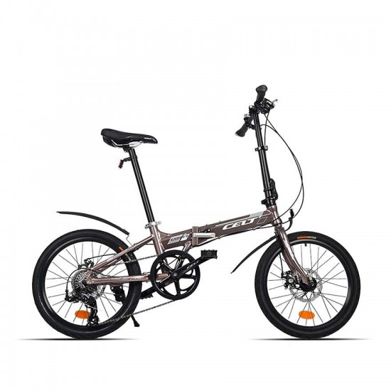 20 Inch Folding Bike Bicycle Mini Foldable Bike Aluminum Alloy Frame Variable Speed