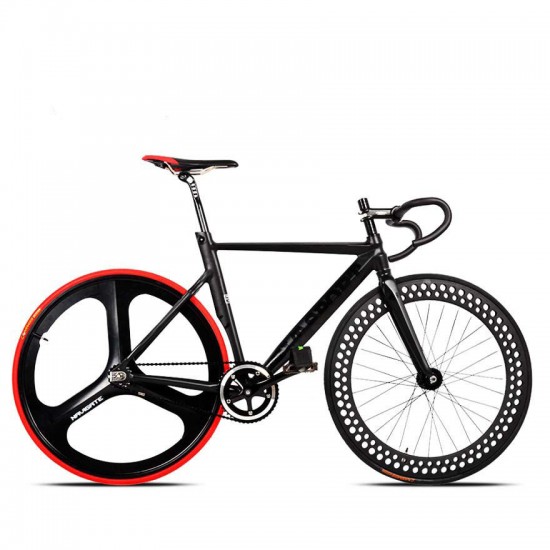 700C Racing Bike Bicycle Aluminum Alloy Frame Fixed Gear Fixed Cog Back Riding Track Bike