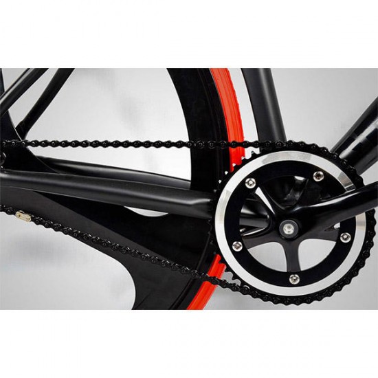 700C Racing Bike Bicycle Aluminum Alloy Frame Fixed Gear Fixed Cog Back Riding Track Bike