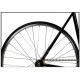 700C Racing Retro Fixie Bike Bicycle Radium Chromium Steel Frame Fixed Gear Fixed Cog