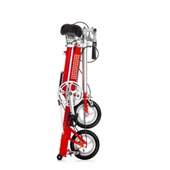 8 inch Wheel Folding Bike Mini Bicycle Aluminum Alloy Frame