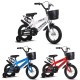 BIKIGHT 12" Kids Bike Tricycle 3 Wheels Balance Protection Safety Baby Safety Cycling Training Bike