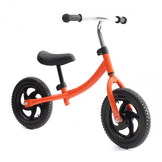 BIKIGHT 12" Toddler Kids Balance Bike Scooter Child Training Walker Adjustable Cycling Bicycle