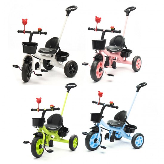 BIKIGHT 3 Wheels Kids Ride On Tricycle Bike Children Ride Toddler Balance With Umbrella Baby Mini Bike Safety Handle Push BIKIGHT 3 Wheels Kids Ride On Tricycle Bike Children Ride Toddler Balance With Umbrella Baby Mini Bike Safety Handle Push