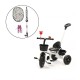 BIKIGHT 3 Wheels Kids Ride On Tricycle Bike Children Ride Toddler Balance With Umbrella Baby Mini Bike Safety Handle Push BIKIGHT 3 Wheels Kids Ride On Tricycle Bike Children Ride Toddler Balance With Umbrella Baby Mini Bike Safety Handle Push