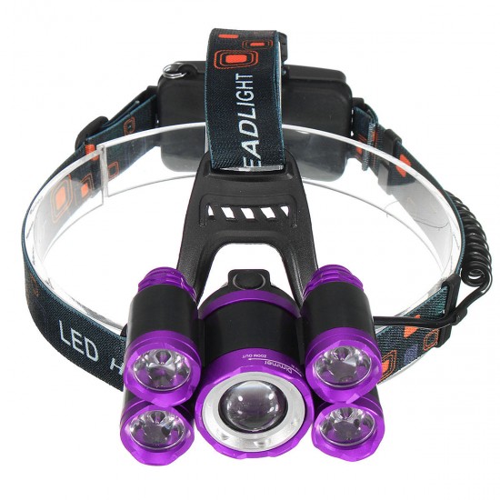 2000LM T6 LED Bike Headlamp 18650 Batteries USB 4 Modes Flashlight Cycling Camping Climbing Emergency Light