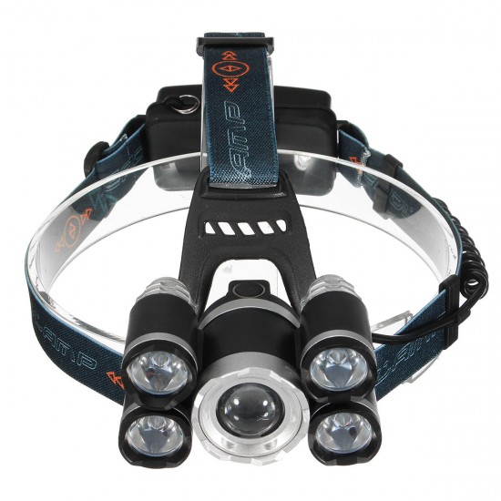 2000LM T6 LED Bike Headlamp 18650 Batteries USB 4 Modes Flashlight Cycling Camping Climbing Emergency Light