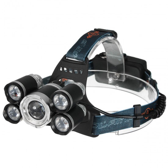 2000LM T6 LED Bike Headlamp 18650 Batteries USB 4 Modes Flashlight Cycling Camping Climbing Emergency Light 2000LM T6 LED Bike Headlamp 18650 Batteries USB 4 Modes Flashlight Cycling Camping Climbing Emergency Light