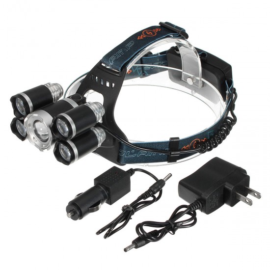 2000LM T6 LED Bike Headlamp 18650 Batteries USB 4 Modes Flashlight Cycling Camping Climbing Emergency Light 2000LM T6 LED Bike Headlamp 18650 Batteries USB 4 Modes Flashlight Cycling Camping Climbing Emergency Light