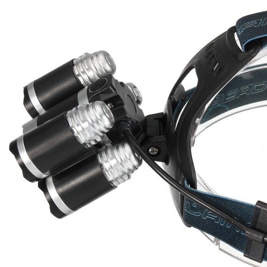 2000LM T6 LED Bike Headlamp 18650 Batteries USB 4 Modes Flashlight Cycling Camping Climbing Emergency Light 2000LM T6 LED Bike Headlamp 18650 Batteries USB 4 Modes Flashlight Cycling Camping Climbing Emergency Light