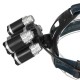 2000LM T6 LED Bike Headlamp 18650 Batteries USB 4 Modes Flashlight Cycling Camping Climbing Emergency Light