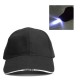 Adjustable Bicycle 5 LED Light Cap Battery Powered Hat Outdoor Baseball Cap Adjustable Bicycle 5 LED Light Cap Battery Powered Hat Outdoor Baseball Cap