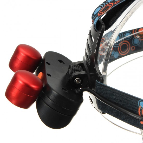 BIKIGHT 1300LM 2T6 COB LED 4 Modes Headlamp Life Waterproof USB Rechargeable BIKIGHT 1300LM 2T6 COB LED 4 Modes Headlamp Life Waterproof USB Rechargeable