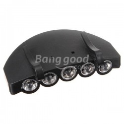 Bike Bicycle 5 LED Cap Light Hat Light Bike Bicycle 5 LED Cap Light Hat Light