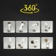 360° Rotation Super Mini LED Night Light With Powerful Magnet Multifunctions Outdoor Flashlight Hanging Lamp For Home Use Caming Running Repair 360° Rotation Super Mini LED Night Light With Powerful Magnet Multifunctions Outdoor Flashlight Hanging Lamp For Home Use Caming Running Repair