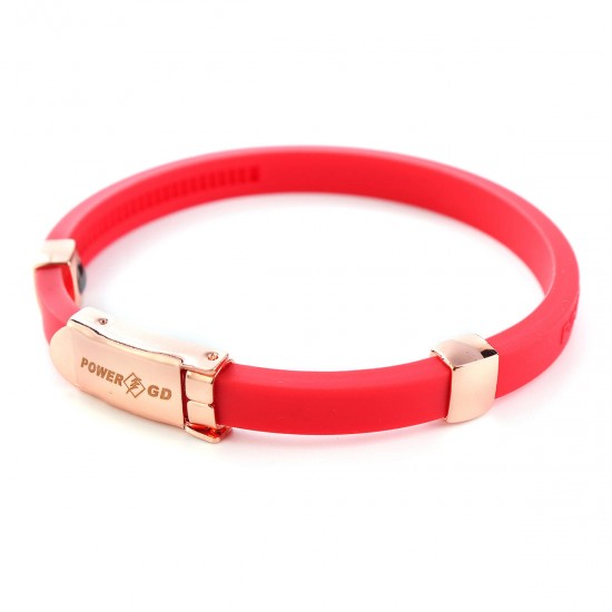 ANTI STATIC Titanium Ionic Magnetic Bracelet Silicone Wristband Strap Adjustable ANTI STATIC Titanium Ionic Magnetic Bracelet Silicone Wristband Strap Adjustable