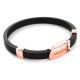 ANTI STATIC Titanium Ionic Magnetic Bracelet Silicone Wristband Strap Adjustable